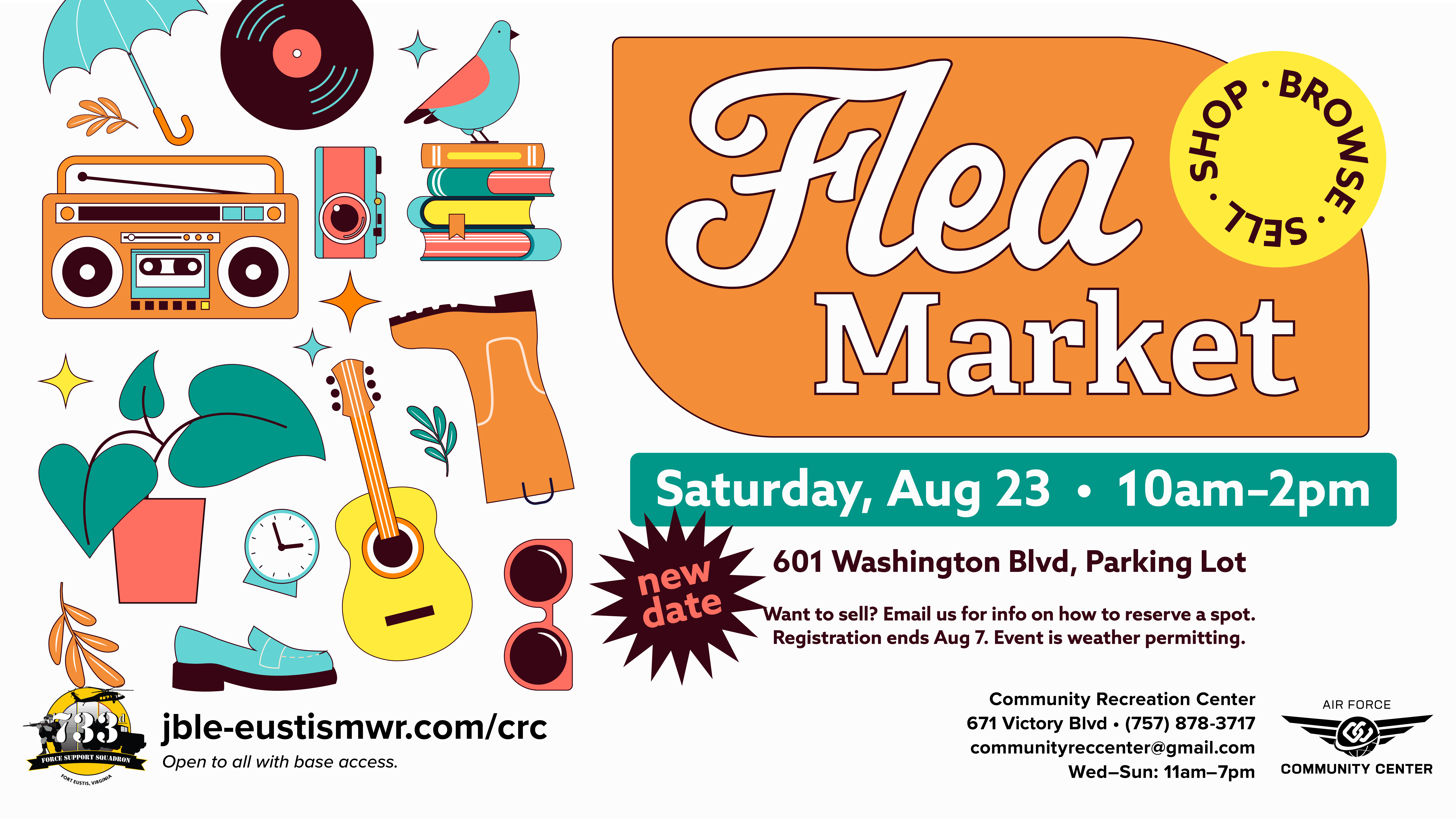 JBLE-Eustis Flea Market Flyer